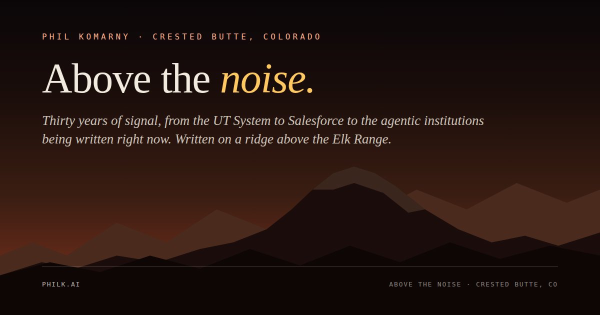 Above the Noise Consulting